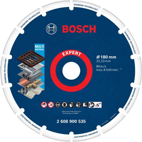 Bosch Accessories 2608900535 M14 Diamanttrennscheibe Durchmesser 180 mm Bohrungs-Ø 22.23 mm  1 St.