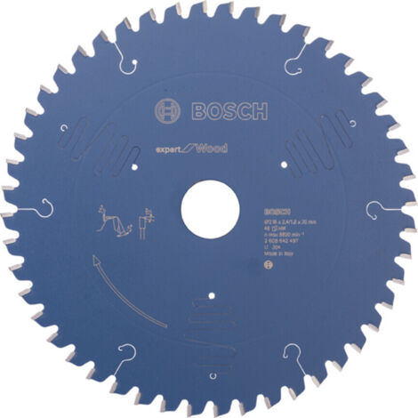 Bosch Accessories Expert for Wood 2608642497 Kreissägeblatt 216 x 30 x 2.4 mm Zähneanzahl: 48 1 St.
