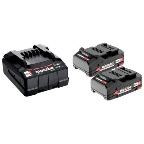 Metabo 685161000 Basic-Set 2 x 2.0 Ah Werkzeug-Akku 18 V 2.0 Ah Li-Ion (1/4)