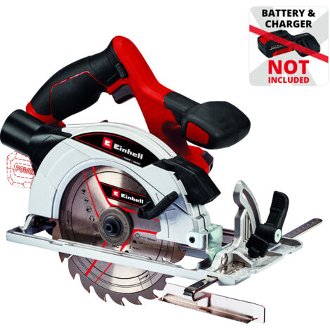 Einhell TE-CS 18/165-1 Li - Solo Akku-Handkreissäge Schnitttiefe max. (90°) 54 mm  ohne Akku, inkl.