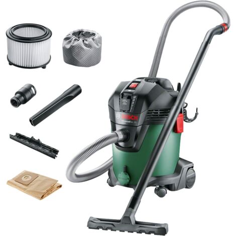 Bosch Nass- und Trockensauger AdvancedVac 20 (1200 Watt, 20 l Behältervolumen, 12 Zubehörteile)