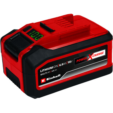 Einhell 4511502 PXC Plus 18V 4-6 Ah Multi-Ah Power X-Change Werkzeug-Akku  18 V 4 Ah, 6 Ah Li-Ion