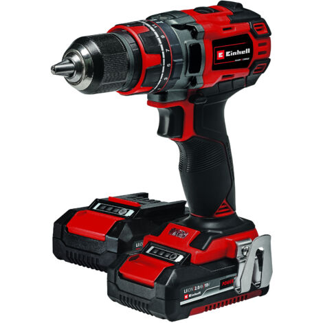 Einhell TP-CD 18/50 Li-i BL (2x2,0Ah) 2-Gang-Akku-Schlagbohrschrauber inkl. Akku, inkl. Ladegerät,