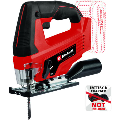 Einhell TC-JS 18 Li - Solo Power X-Change Akku-Stichsäge 4321209 mit Zubehör, ohne Akku, ohne Ladeg