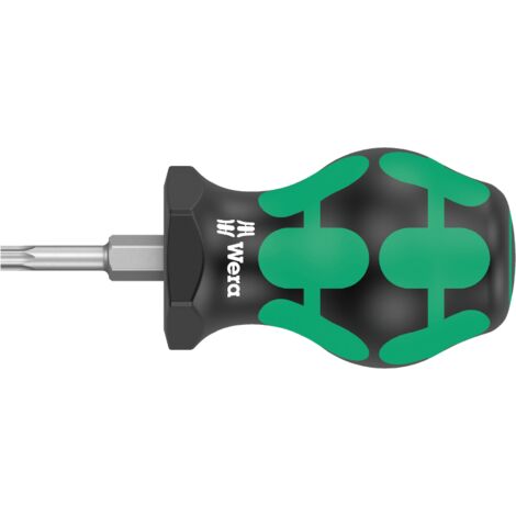 Wera 367 TORX® Stubby  Torx-Schraubendreher Größe (Schraubendreher) T 20 Klingenlänge: 25 mm  1 St.