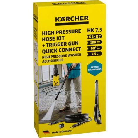 Kärcher Home & Garden 2.643-910.0 HK 7.5 m Hochdruckschlauch mit Pistole Passend für (Marke Hochdruc
