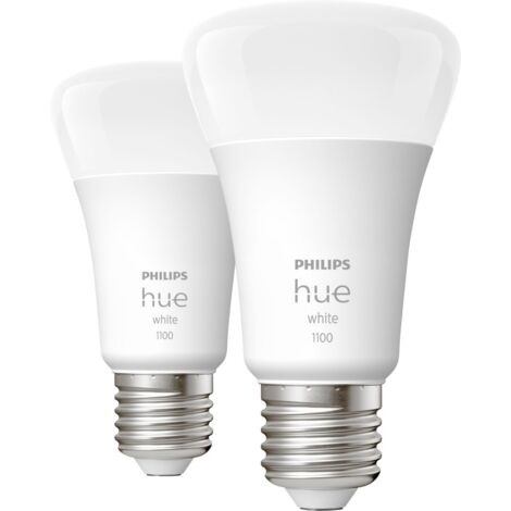 Philips hue weiss 2 led glÜhbirnen e27 9.5w a60 929002469205 28919200