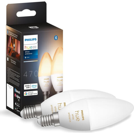 Philips Hue  LED-Leuchtmittel (Erweiterung) 871951435673300 EEK: G (A - G) Hue White Amb. Doppelpack