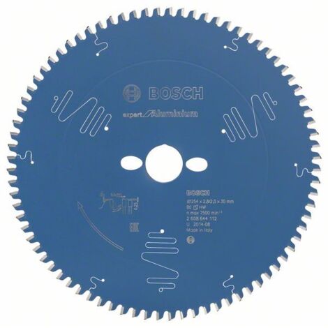 Bosch Kreissägeblatt Expert for Aluminium für Kapp- und Gehrungssägen 254 x 30 x 2,8 80 - 2608644112