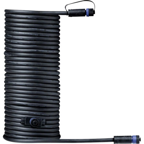 Paulmann  93928 Beleuchtungssystem Plug & Shine  Verbindungskabel    150 W  Schwarz