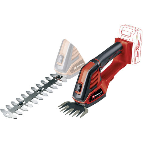 Einhell 3410313 Einhell Power X-Change Akku-Gras- und Strauchschere GE-CG 18/100 Li-Solo Akku Grassc