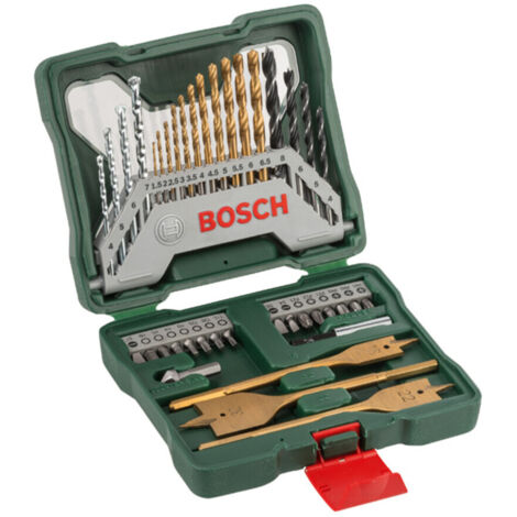 Bosch Accessories 2607019600 X-Line TiN 40teilig Universal-Bohrersortiment