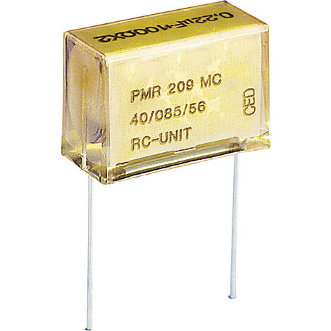 Kemet PMR209MC6100M100R30 Entstör-Kondensator PMR radial bedrahtet 0.1 µF 250 V/AC, 630 V/DC 20 % 1