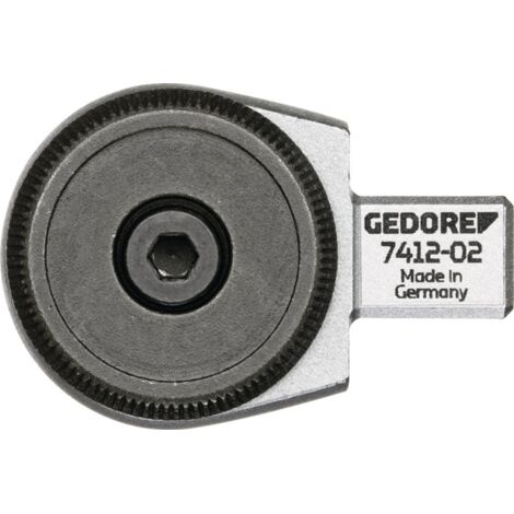 Gedore Einsteckumschaltknarre 7412-02 1/2 ″ 9 x 12 mm - 7687230