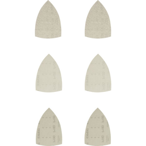 Bosch Accessories EXPERT M480 2608901208 Schleifnetz-Set gelocht Körnung (num) 80, 80, 80, 80, 120,