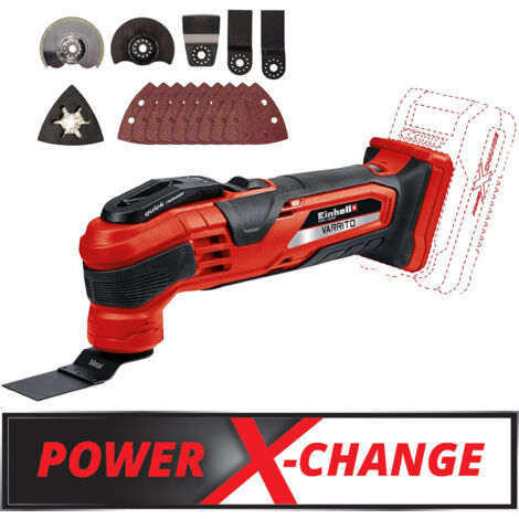 Einhell – Akku-Multifunktionswerkzeug VARRITO – 22.000-40.000 Schwingungen – Schnellspannverschluss – Magnetische Werkzeugaufnahme – Schwingungsentkoppelt (1/5)