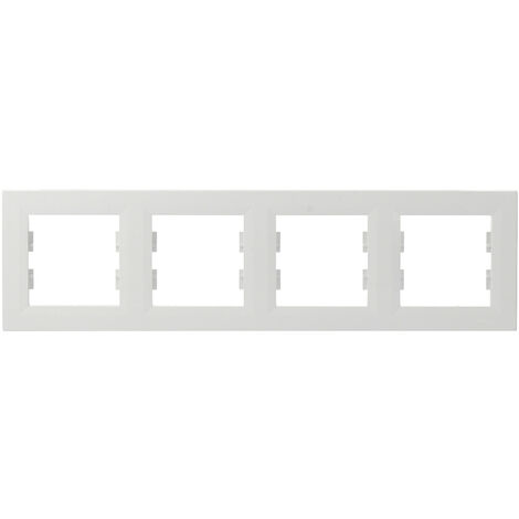 Schneider Electric Rahmen Asfora Weiß (RAL 9003) EPH5800421D 1 St.
