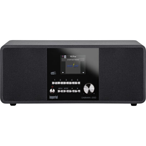 Imperial Dabman i200 V2 Internet Tischradio DAB+, UKW, Internet AUX, USB, DLNA, LAN, Internetradio (1/5)