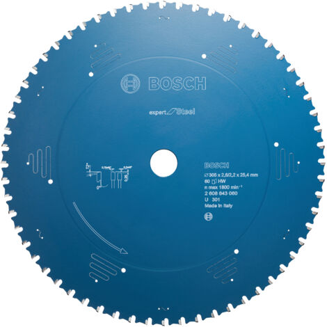 Bosch Accessories Expert for Steel 2608643057 Kreissägeblatt 210 x 30 x 1.6 mm Zähneanzahl: 48 1 St.