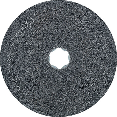 PFERD 42002056 COMBICLICK verpresste Vliesronde CC PNER Ø 125 mm Weich SiC Fein für Finish Durchmess