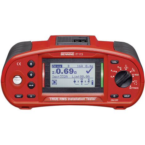 Benning IT 115 Installationstester  VDE-Norm 0100, 0105 (1/3)
