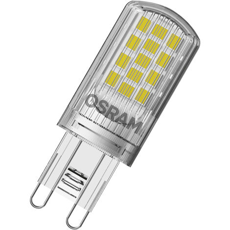 OSRAM HOMELIGHTING 4058075758087 LED EEK E (A - G) G9 Spezialform 4.2 W = 40 W Warmweiß (Ø x H) 19 m
