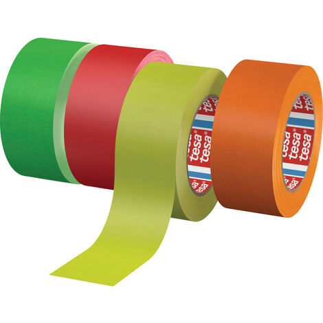 tesa 04671-00052-10 Gewebeklebeband tesaband® 4671 Neongrün (L x B) 25 m x 19 mm 1 St.