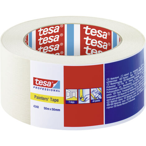 tesa STANDARD 04348-00019-03 Kreppband tesakrepp® Beige (L x B) 50 m x 50 mm 1 St.