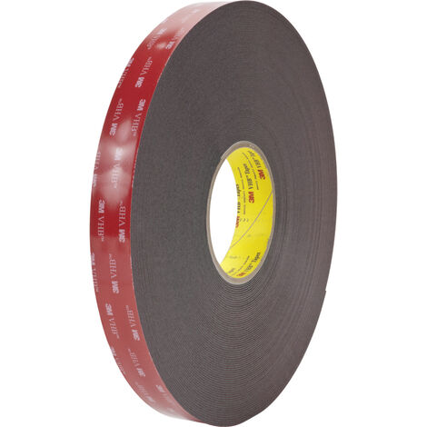 3M  5962F/1933 Doppelseitiges Klebeband  Schwarz (L x B) 33 m x 19 mm 1 St.