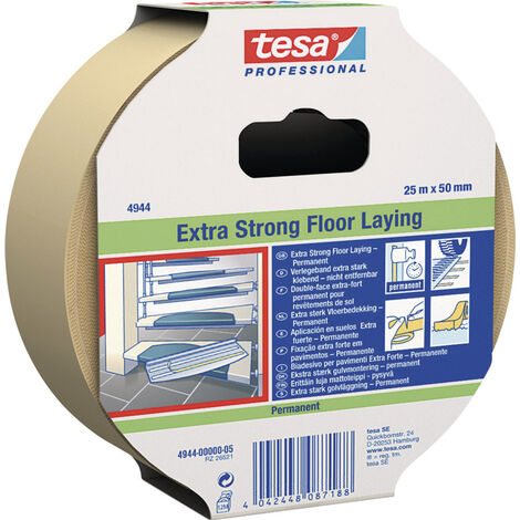 tesa EXTRA STRONG 04944-00002-11 Doppelseitiges Klebeband tesafix® 4944 Weiß (L x B) 10 m x 50 mm 1