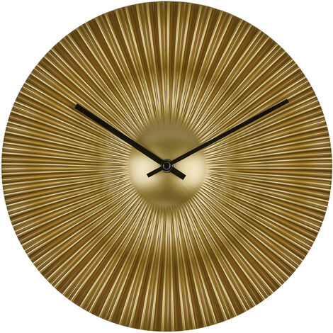 TFA Dostmann Funk-Wanduhr, 300 Mm, Kupferrand – Geräuschloses Sweep-Uhrwerk, Inkl. Batterie, DCF-77