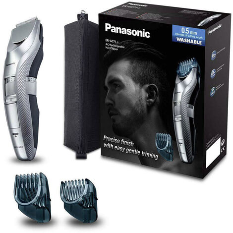 Panasonic  Haarschneider abwaschbar Silber