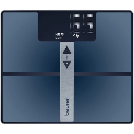 Beurer BF 980 WIFI Körperanalysewaage digital Wägebereich (max.)=180 kg Schwarz