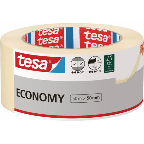tesa UNIVERSAL 05288-00000-05 Kreppband  Beige (L x B) 50 m x 50 mm 1 St.