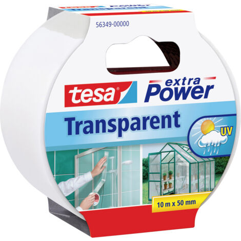 tesa Reparaturband extra Power, transparent, 10m x 50mm