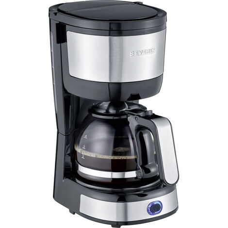 Severin KA 4808 Kaffeemaschine Schwarz Fassungsvermögen Tassen=4 (1/5)