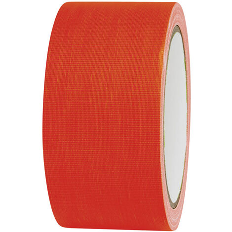 TOOLCRAFT 80FL5025OC 80FL5025OC Gewebeklebeband 80FL5025OC Neonorange (L x B) 25 m x 50 mm 1 St. (1/2)