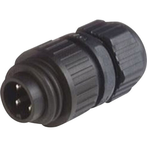 Hirschmann 934 124-100-1 934124100 Rundstecker Stecker, gerade Gesamtpolzahl: 3 + PE Serie (Rundstec (1/2)
