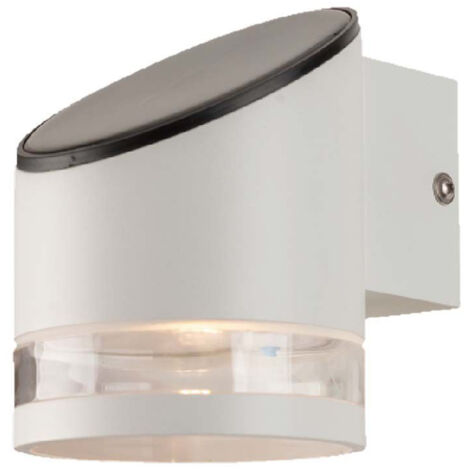 V-TAC LED Gartenlampe mit Panel und Sensor 1W Weiß 12190112,5mm Warmweiß IP44