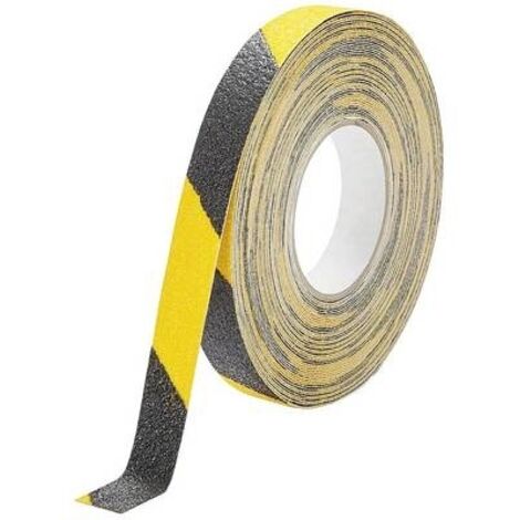 Durable DURALINE GRIP 1095130 Anti-Rutschband  Schwarz, Gelb (L x B) 15 m x 25 mm 1 St. (1/3)