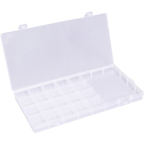 Quadrios 23SA087 Sortimentskasten (L x B x H) 26 x 13.2 x 2.2 cm Anzahl Fächer: 21 feste Unterteilun