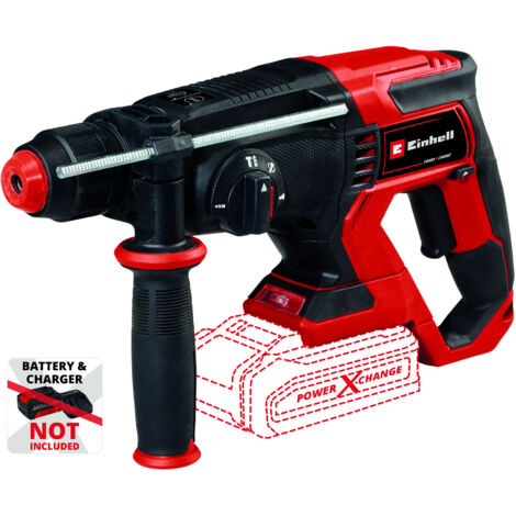 Einhell TE-HD 18/20 Li - Solo Power X-Change SDS-Plus-Akku-Bohrhammer 18 V Li-Ion inkl. Koffer