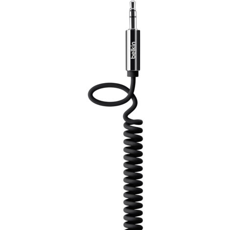 Belkin AV10126cw06-BLK Klinke Audio Anschlusskabel [1x Klinkenstecker 3.5 mm - 1x Klinkenstecker 3.5 (1/2)