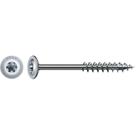 SPAX 0251010801405  Holzschraube 8 mm 140 mm T-STAR plus    Stahl WIROX 50 St.