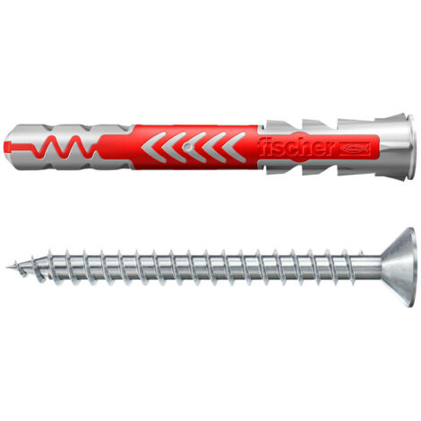 FISCHER Duopower Dübel und Schrauben, Ø6 x L50 mm Fischer