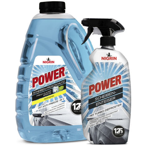 NIGRIN POWER 20870 Scheiben-Frostschutz, Scheibenenteiser Scheibenwaschanlage, Scheiben 1 Set