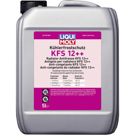Liqui Moly KFS 12++ 21135 Kühlerfrostschutz Kühler 5 l
