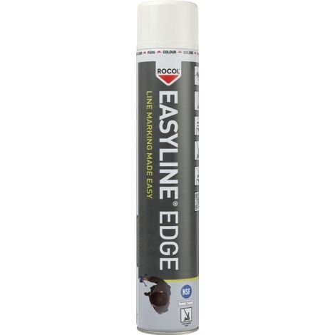 Linienmarkierungsfarbe Easyline Edge 750 ml weiß Spraydose ROCOL 6 Stk