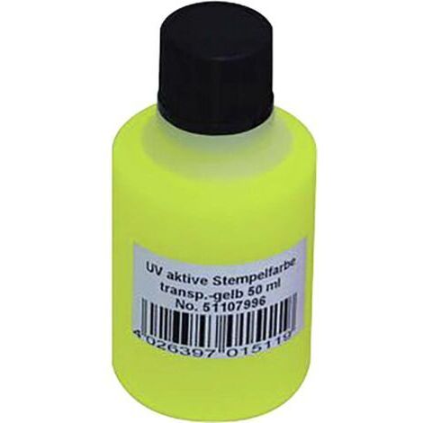 Eurolite UV-Stempelfarbe Gelb 50 ml