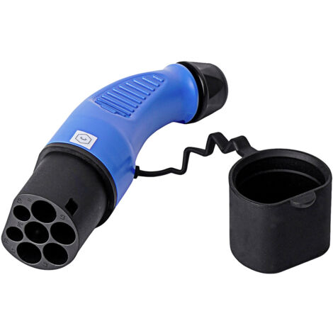 AKYGA Stecker Typ2 AK-SC-E03 1-phasig 32A männlich blau (1/3)